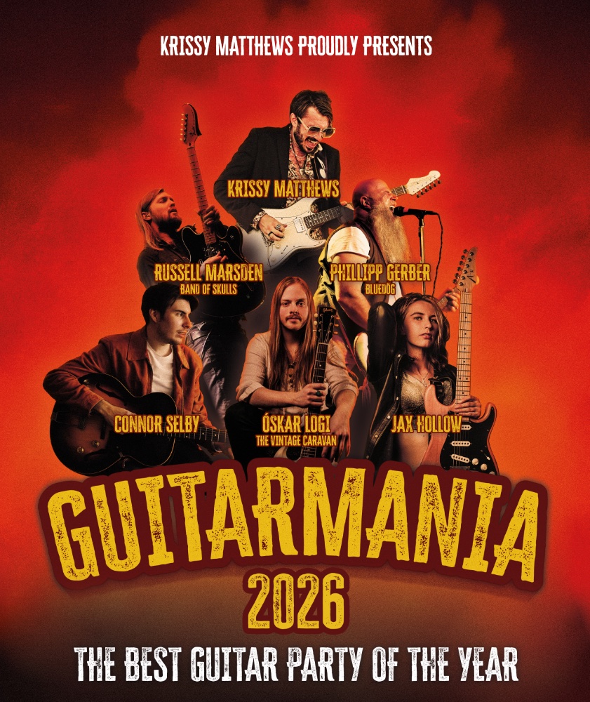 KRISSY MATTHEWS presents GUITARMANIA 2026